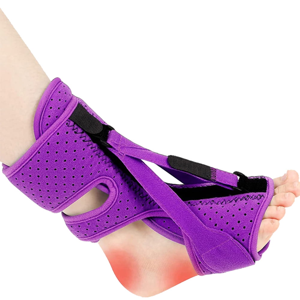 Upgrade Plantar Fasciitis Night Splint, Plantar Fasciitis Relief Brace,Adjustable Straps Plantar