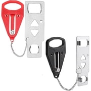 Upgrade Portable Door Lock Home Security Door Locks Travel Lockdown Locks for Additional Safety and Privacy Perfect for Traveling Hotel Home Apartment College