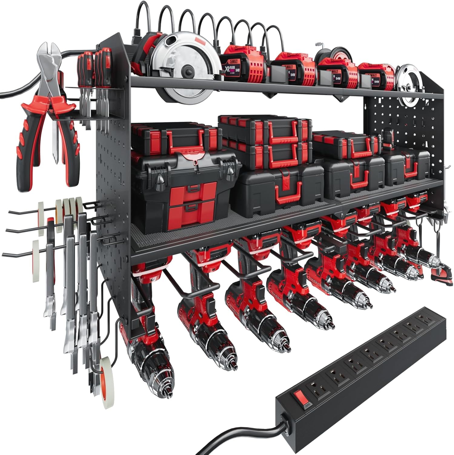 Power Tools Sttoraboks 16 Modular Power Tool Organizer With