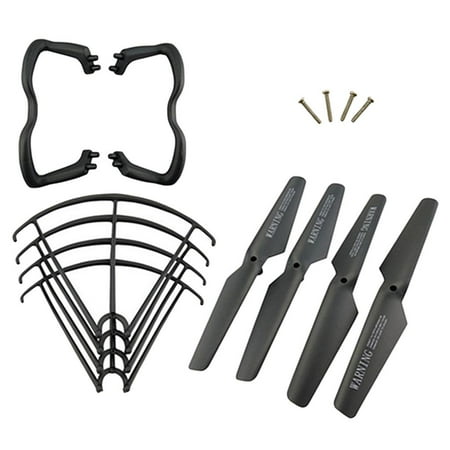 Upgrade Quadcopter Accessory Propeller Landing Gear Propeller Guard for X5 X5C X5C-1 Black