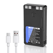 Upgrade Replacement for LIT 22 PRO 7000mAh Rechargeable Lithium Battery(7.7V,3.7Ah)，Fit for Spypoint Cellular Trail Camera Flex-M Flex-S Flex G-36 Flex-Plus 【Include Type-C Cable】
