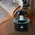 Upgrade Rotating Umbrella Diffuser With Water Droplets 7 Color LED