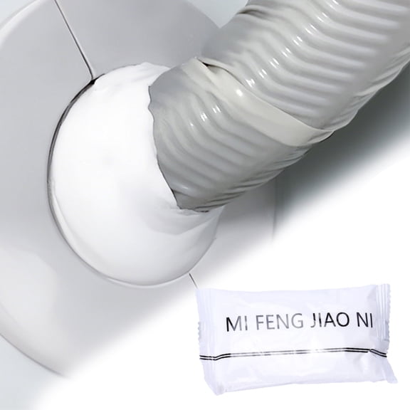 Upgrade Sealant Mastic Repair Clay, Quick Mending Cement Crack Filler for Drain Connection, Wall Holes, and Conditioning Holes