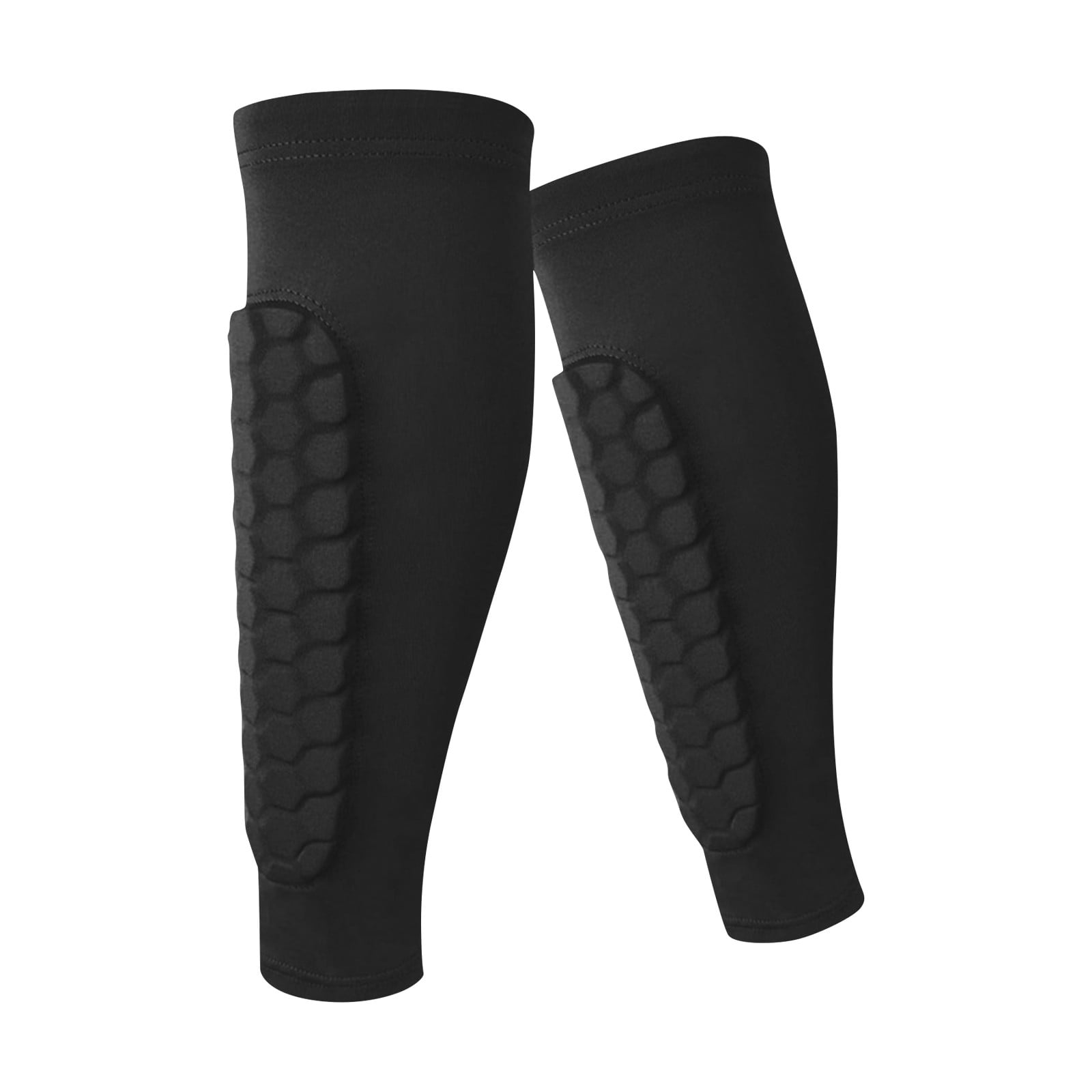 Upgrade Shinbang Protector 2.0, Ski Shin Guards, Sport Soccer Leg Shin Pads Guard Socks Football Calf Sleeves Legging, Shin Guards Soccer Adult for Sports(Size XL,Black)