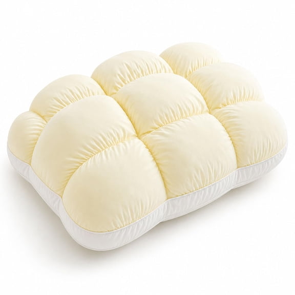 Upgrade Soft Pluff Pillow for Sleeping, Fluffy Down Support Bed Cloud Pillows, Luxury Hotel for Side Sleeping, Machine Washable