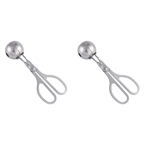 Upgrade Stainless Steel Meatball Maker - Easy Release Non-Stick, Three Size Options, Heavy Duty Stainless, for Beef Pork Fish, Kitchen Tool, Home Cooking