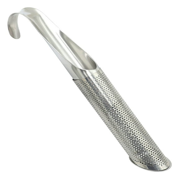 Upgrade Stainless Tea Infuser,Creative Pipe Tea Diffuser with Hanging Hook,for infusing Loose Tea or Coffee with Hook Handle,Hecnuo