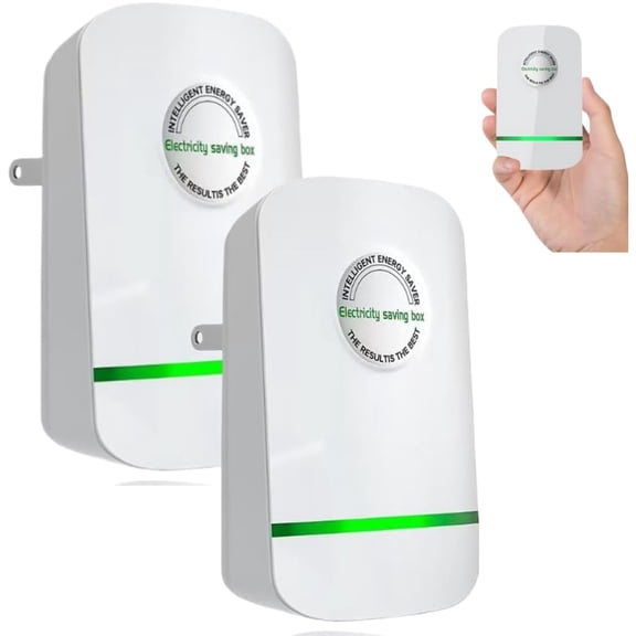 Upgrade Stopwatt SmartPlug Device, Stop Watt Device Plug-in for Home & Office US Plug 90V-250V 30KW 2Pcs