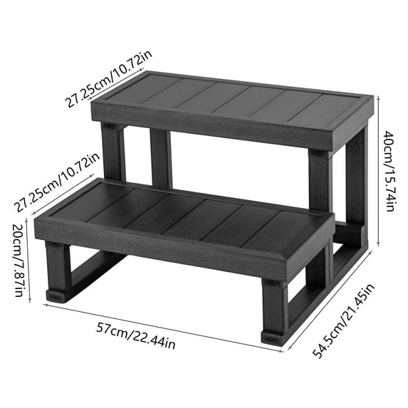 Upgrade Swimming Pool Spa and Hot Tub Steps Stairs Slip Resistant Non-Slip