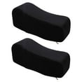 thumbnail image 1 of Upgrade Thick Comfortable Armrest Pads for Office s, Memory Foam Elbow Support pillow insserts Gaming Arm Covers for Elbow , Black, 1 of 8
