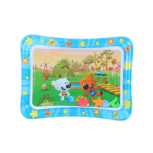 2-Pack Thickened Water Sensor Play Mat For Cats & Dogs - Dolphin Design, Cooling/Warming Pet Activity Mat