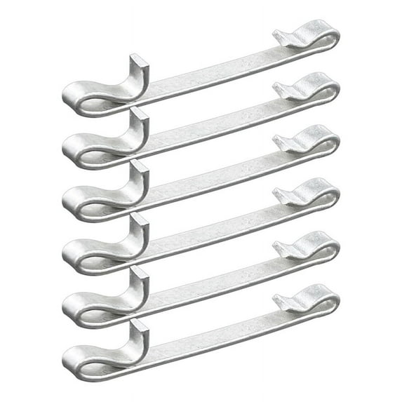 Upgrade Tool Box Drawer Slide Clamp 2-Inch Double Ring Tool Box Drawer Slide Clamp Replacement Parts 6pcs