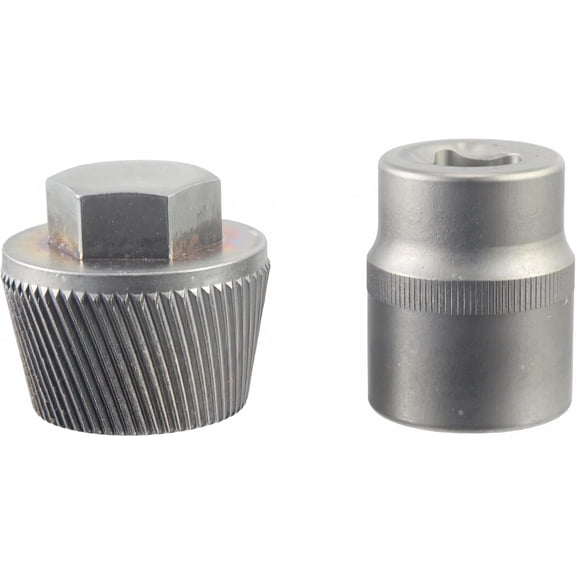 Upgrade Tub Drain Extractor Bathtub Drain Removal Tool with 1 Inch Socket to Remove The Old Broken Stubborn Rusted Drain Broken Pipe Extractor Tool (05255 1.5")