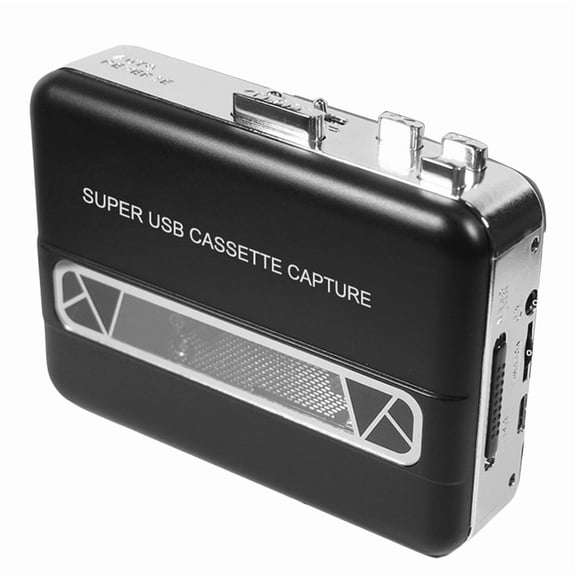 Upgrade USB Cassette Tape to PC Super USB Cassette-to-MP3 Capture Audio Music Player CD Converter