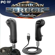 Upgrade USB Gearshift Knob Modification Steering Wheels Accessories Support G29 G27 G25 Compatible with PC for ATS & ETS2 Racing Shifter THRUSTMASTER TH8A