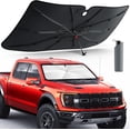 thumbnail image 1 of [Upgrade] Umbrella Windshield Sun Shade, [Nano-Ice-Crystal Coatings] Umbrella Sunshade for Car - Protect Interior from UV & Keep Car Cooler (Small), 1 of 5