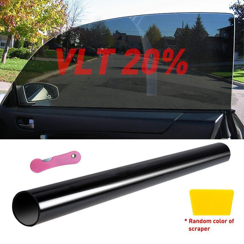 [Upgrade] Uncut Roll Window Tint Film 5% 15% 20% 25% VLT for Privacy ...
