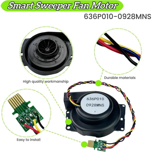 Upgrade Vacuum Cleaner Engine Ventilation Motor Fan Compatible with iRobot Roomba i1 i2 i3 i4 i5 i6 i7 i8 i9 J8 J9 Sweeper Fan Module