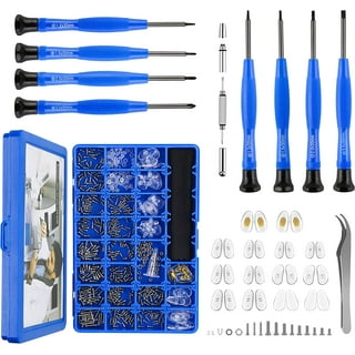 MulWark 6pc Magnetic Mini Flathead and Phillips Micro Precision Head Tiny  Small Screwdriver Set CRV Eye Glasses Watches Jewelry Electronics Computer  Tools Repair Kit(Little Miniature Screwdriver Set) 