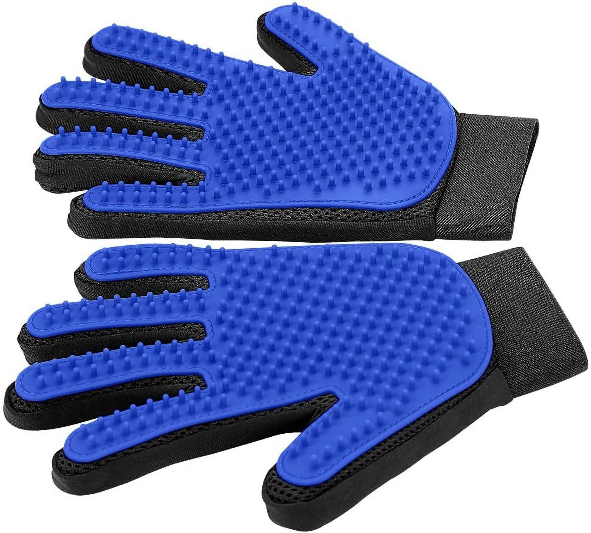 Hair clearance brush glove