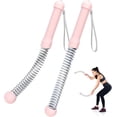 thumbnail image 1 of Upgrade Weighted Ropeless Battle Ropes, 2PCS Cordless Battle Rope for Home Gym, HIIT, Strength, Quiet Portable Training Rope, Workout Ropes Versatile Fitness Equipment for Men Women (Pink), 1 of 7