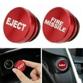 thumbnail image 1 of Upgrade Your Car'S Look With Fire Missile Eject Button Car Cover (2 Pack), 1 of 9
