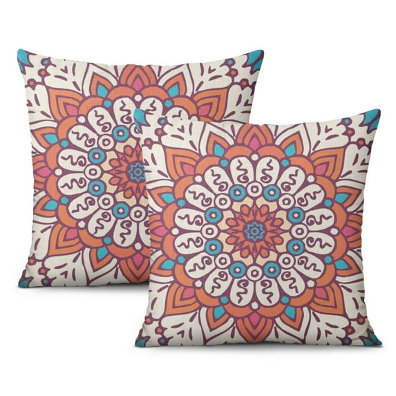 Upgrade Your Comfort: Grey and Beige Farmhouse Pillow Covers 16x16 Inch, Pack of 2