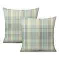 thumbnail image 1 of Upgrade Your Comfort: Grey and Beige Farmhouse Pillow Covers 16x16inch, Pack of 2, 1 of 7