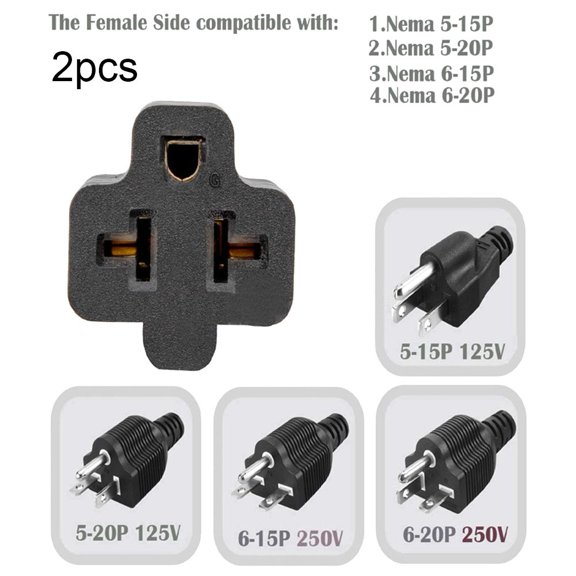 Upgrade Your Electrical Tools with Our NEMA 5 20R to NEMA 5 15P Conversion Plug