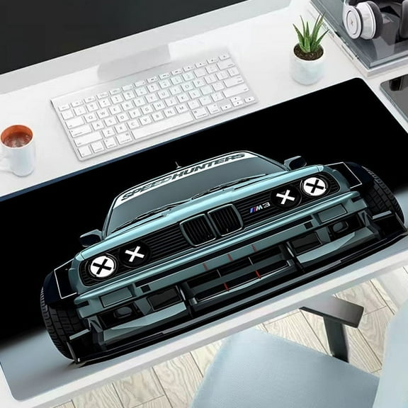 Upgrade Your Gaming Setup with this Large Anti-Slip Car Racing Sports Car Creative Mouse Pad!