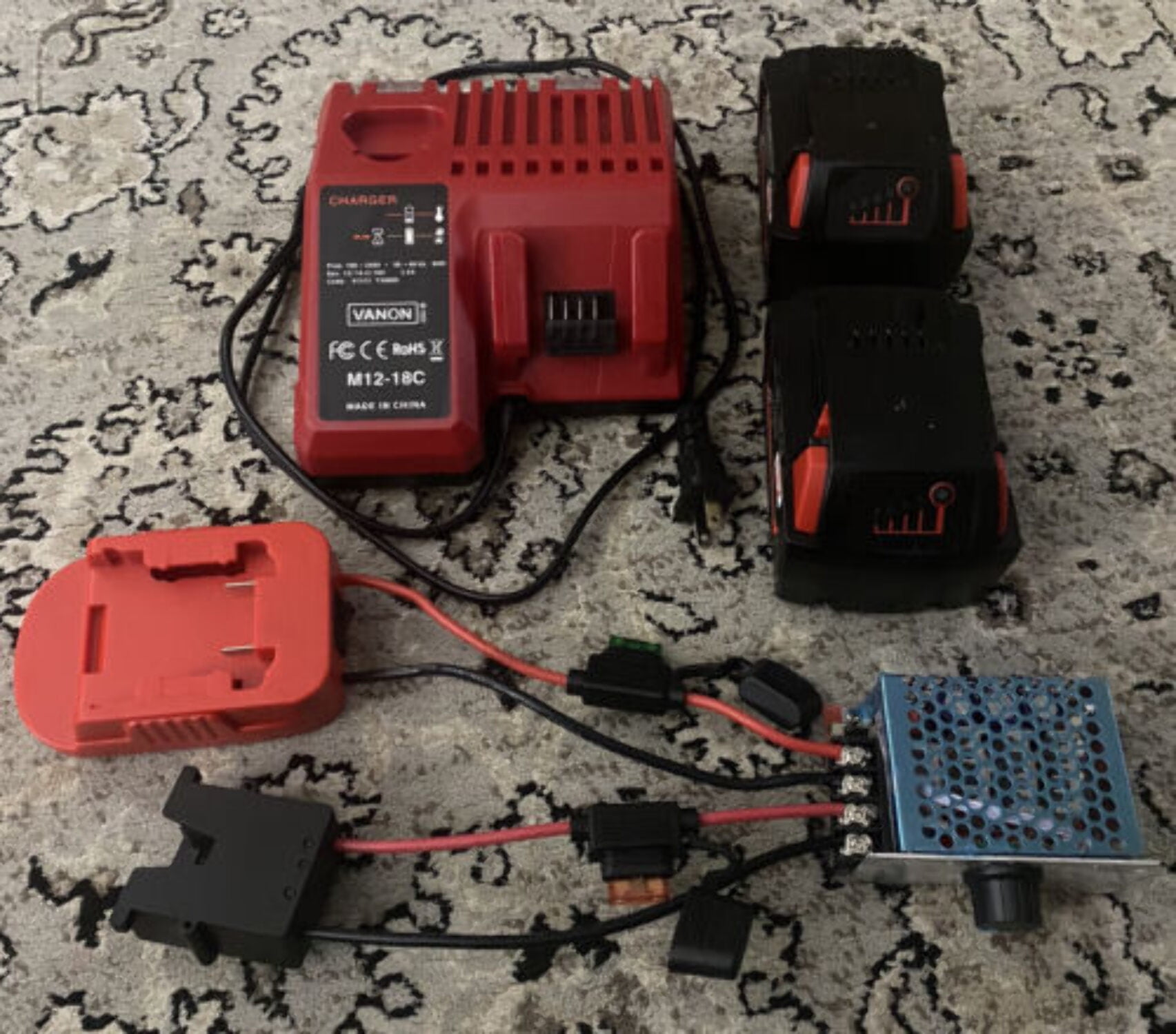 Upgrade Your Power Wheels with the 18V Plug Play Conversion Kit Includes Tool Battery x2 and