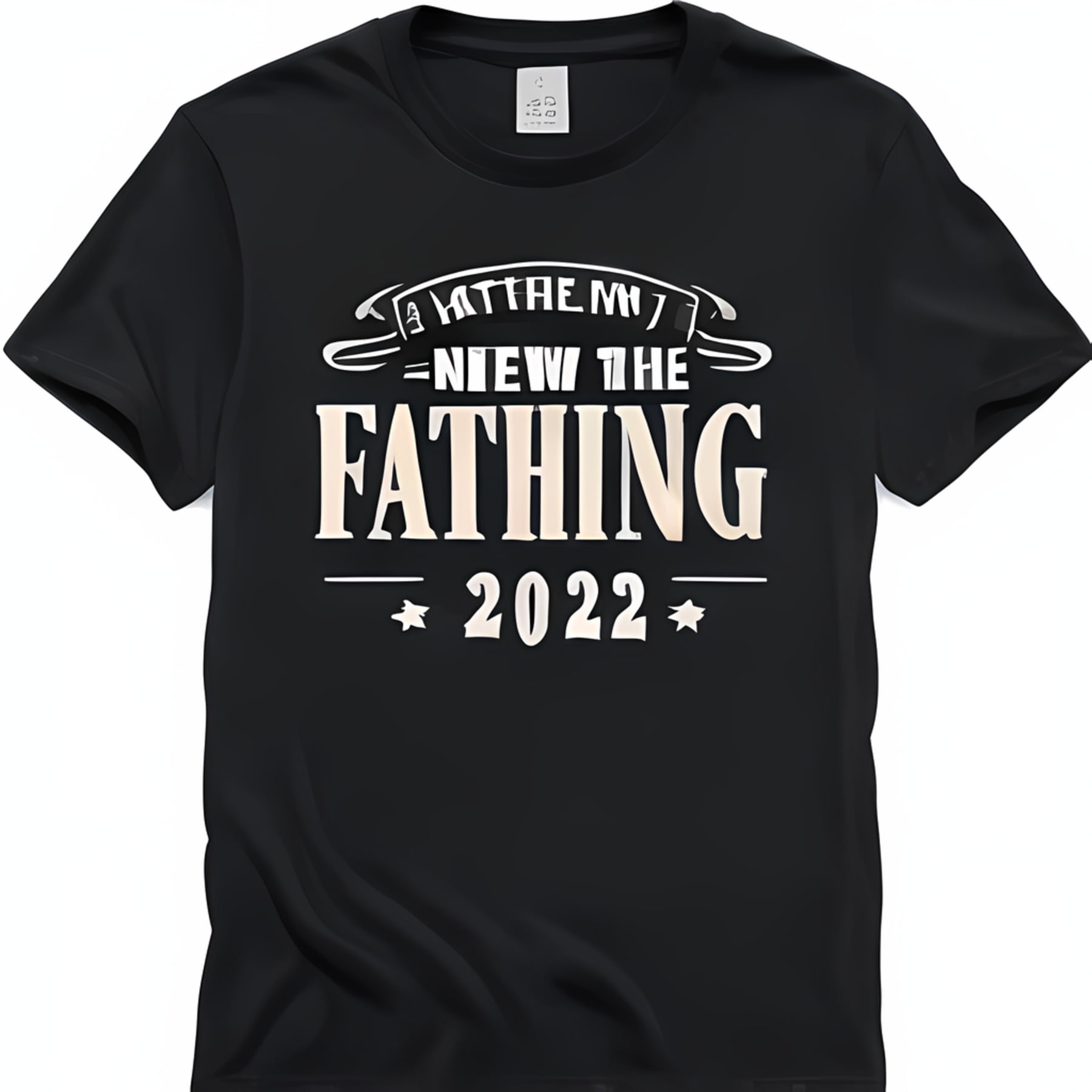 Upgrade Your Style with 'New to New Faithing 2024' Black T-Shirt Bold ...
