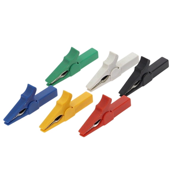 Upgrade Your Tools With This Pack Of 6 Fully Insulated Crocodile Clips Suitable For All Types Of Electrical Work