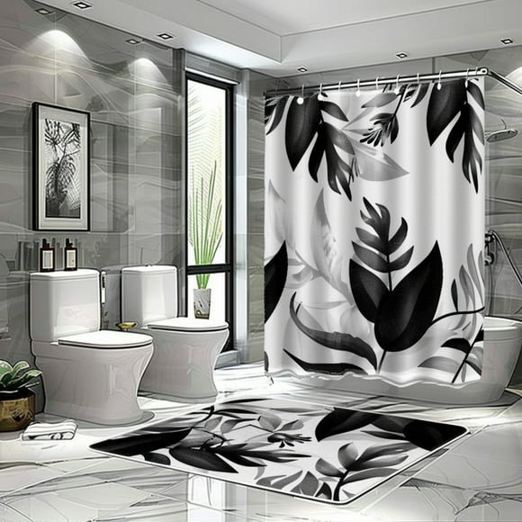 Shower Curtain Matching Window Curtain