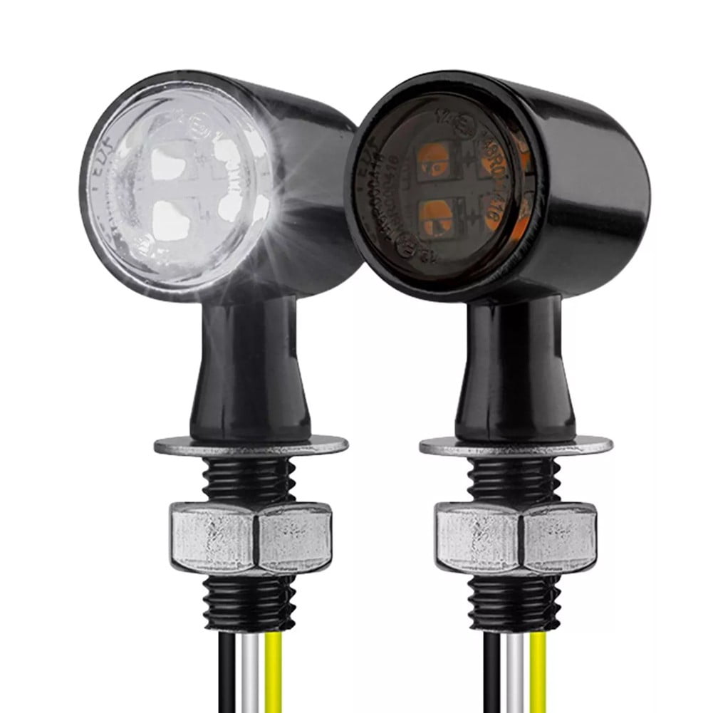Upgrade your motorcycle with Retro Mini LED Turn Signals for Enhanced ...