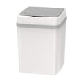 thumbnail image 1 of WOHAPY Upgrade UpgradeIntelligent Sensor Large Capacity Household Trash Can, Touchless Automatic Lid Garbage Bin for Kitchen and Living Room Use White, 1 of 8