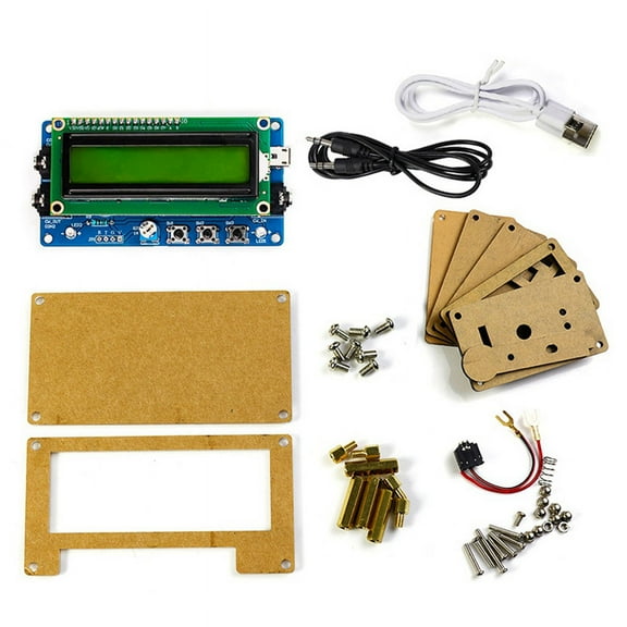 Upgraded -069B CW Morse Code Decoder Trainer Parts Electronic DIY Circuit Board Welding Practice Kit,1 set of CW Morse Code Decoder (Decoder finished product + shell + button),Photo Color