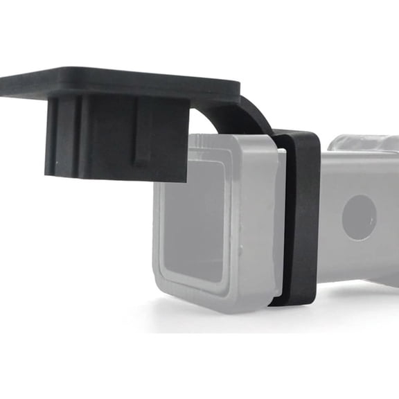 Upgraded 1.25" Tow Hitch Caps Square Trailer Hitch Cover Easy Installation Eye Hook Cover Caps for Car Rear Bumper