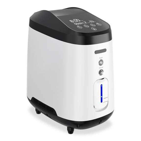 Upgraded 1-8/-L Tube Machine 33-93% Out-O2XYGEN(Continuous) Portable Concentrator forHome Use (Stable design)