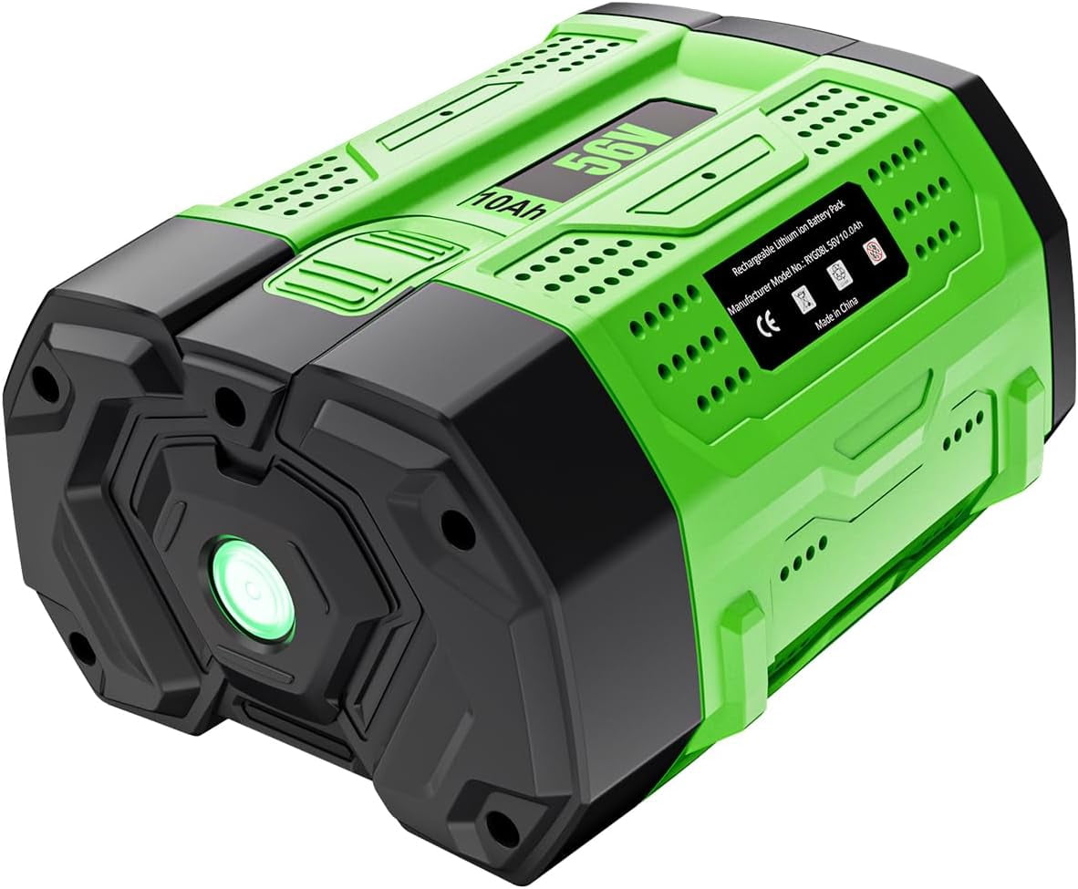 Upgraded 10.0Ah 56 Volt for EGO Battery High Capacity BA5600T BA1400T BA4200T BA2240 BA2800 BA1120 BA2800T Compatible with EGO All Power Tool and Chargers