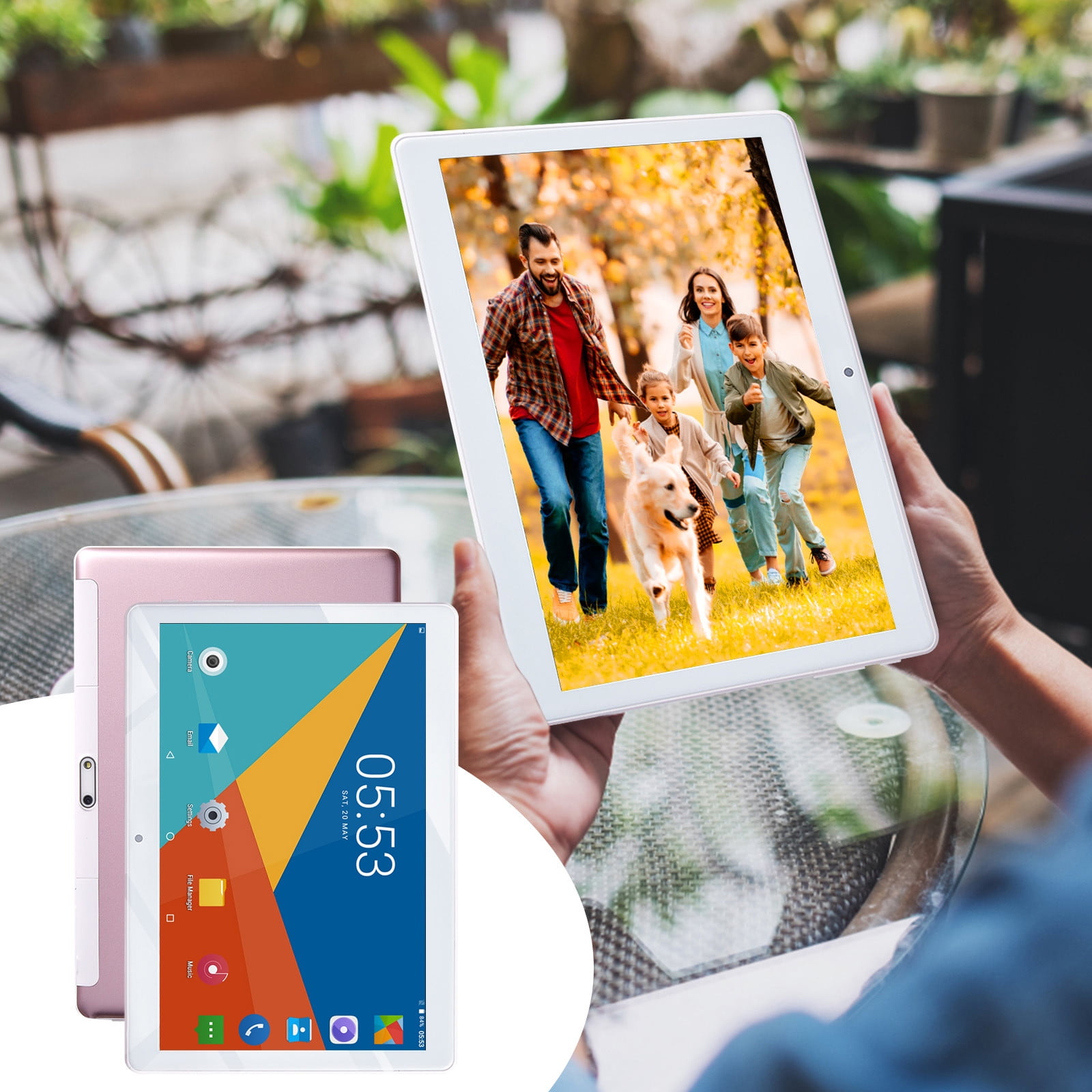 Upgraded 10.1-inch Tablet Computer 2+16G 10 Core Android Ultra-thin High-definition Screen Learning Game Video Office Tablet Supports SIM Card Voice Call