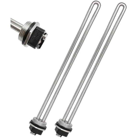 Upgraded 100108283 4500W 240V Water Heater Element, For AO Smith Electric Water Heaters ECT 52/55/66/80/120,ECS 30/40/50,ECLN ELJN ECJN 40, ECL 30/50, E6, Replace 100108284 9000092015 9000092045