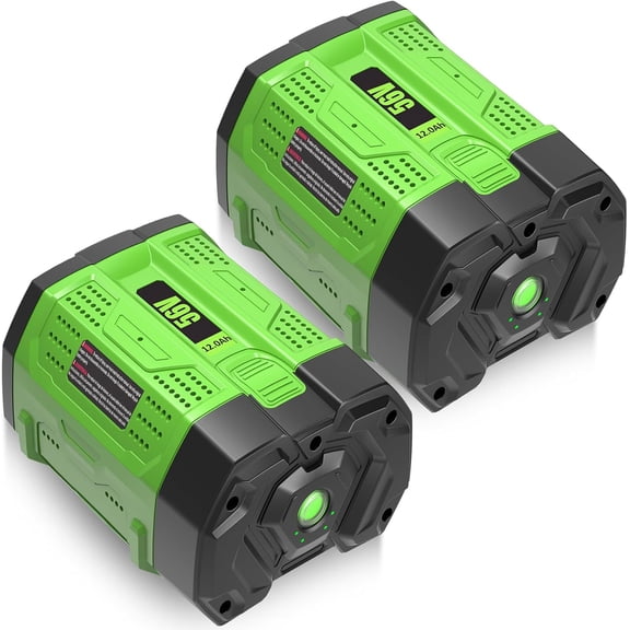 Upgraded 12.0Ah 2 Pack Rechargeable Battery Replacement for EGO 56V Battery Compatible with EGO 56 Volt Battery BA1400T BA1400 BA2800T BA2800 BA4200T BA4200 BA5600T BA5600 BA2242T BA3360T BA4480T