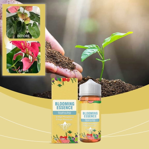 Upgraded 120ml Flower Growth Solution Care For Horticultural Plants Concentrated Fertilizer Nutrient Solution For Potted Plants And Garden Blooms T