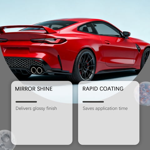 Upgraded 120ml Graphene Coating Agent Advanced Car Paint Protection Ceramic Coating Spray For Ultimate Shine And Scratch Resistance Hydrophobic Automotive Detailing Sealant U