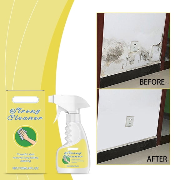 Upgraded 120ml Wall Cleaner Water Stains Dirty Walls Bathroom Cleaner C