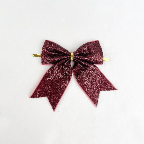 Upgraded 12pc Christmas Decorations 9cm Mini Small Christmas Tree Hanging Ornaments I