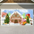 thumbnail image 1 of Upgraded 13x6FT Christmas Garage Door Background N, 1 of 6