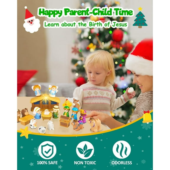 Upgraded 2025 Nativity Advent Calendar