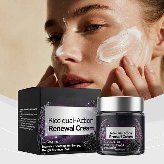 Action Cream With Black Rice Extract Night Repair And Hydration Suitable For All Types 60g